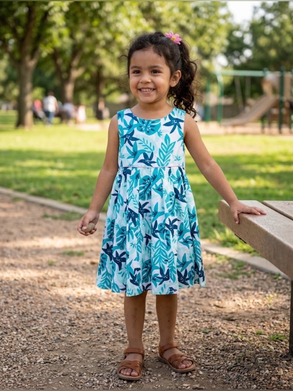 Girls Sleeveless Dress